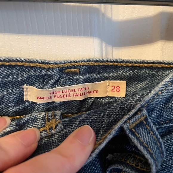 Levis high loose taper jeans - Picture 4 of 5